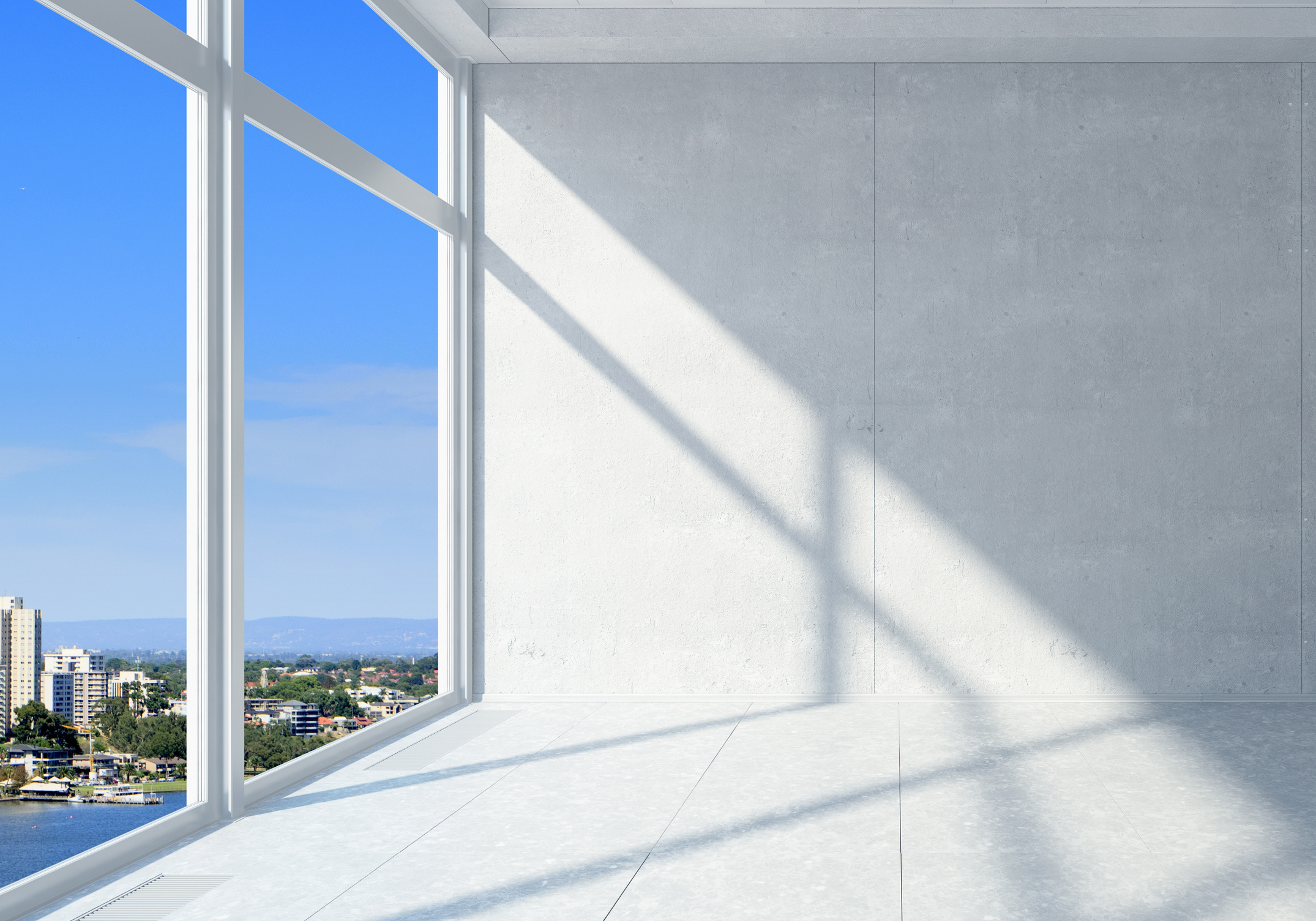 White Office Interior